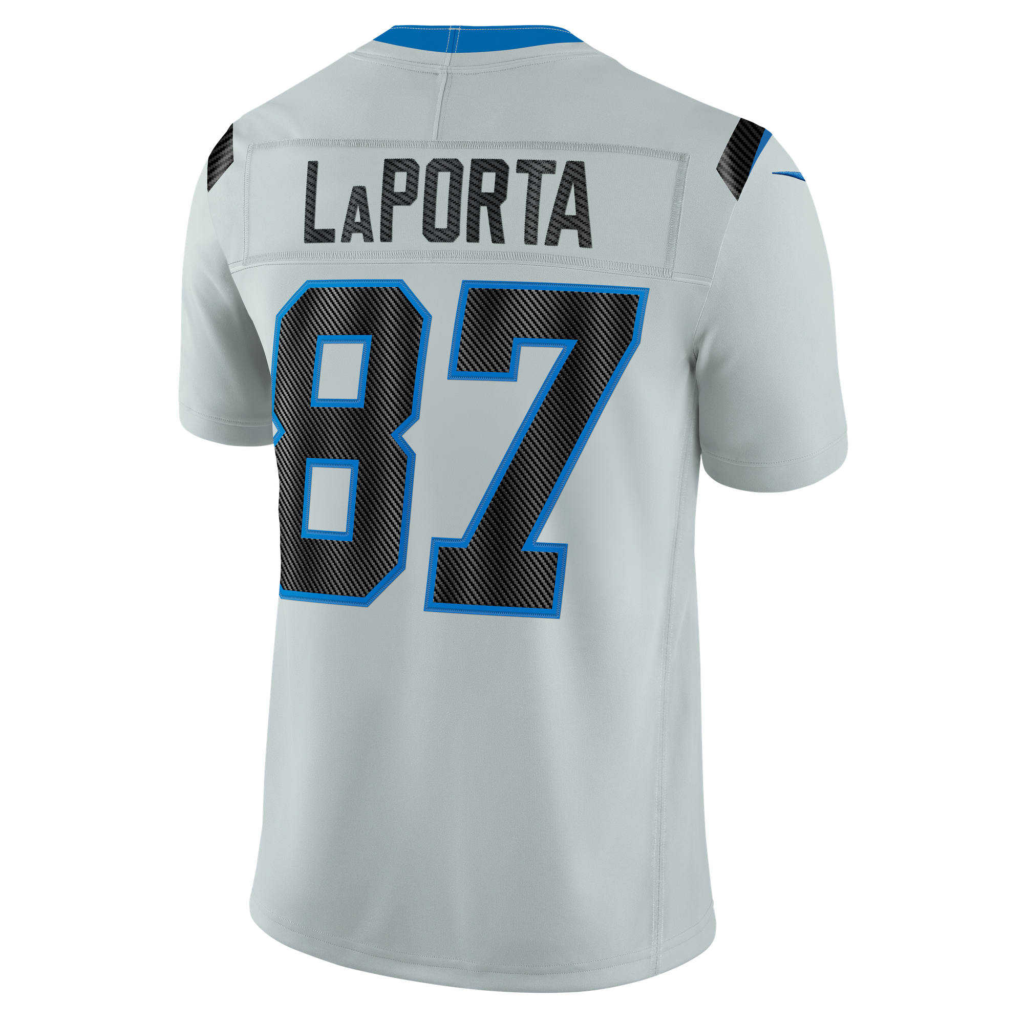 Sam LaPorta Detroit Lions Limited Jersey Silver NFL Football Fan Wear Sam LaPorta