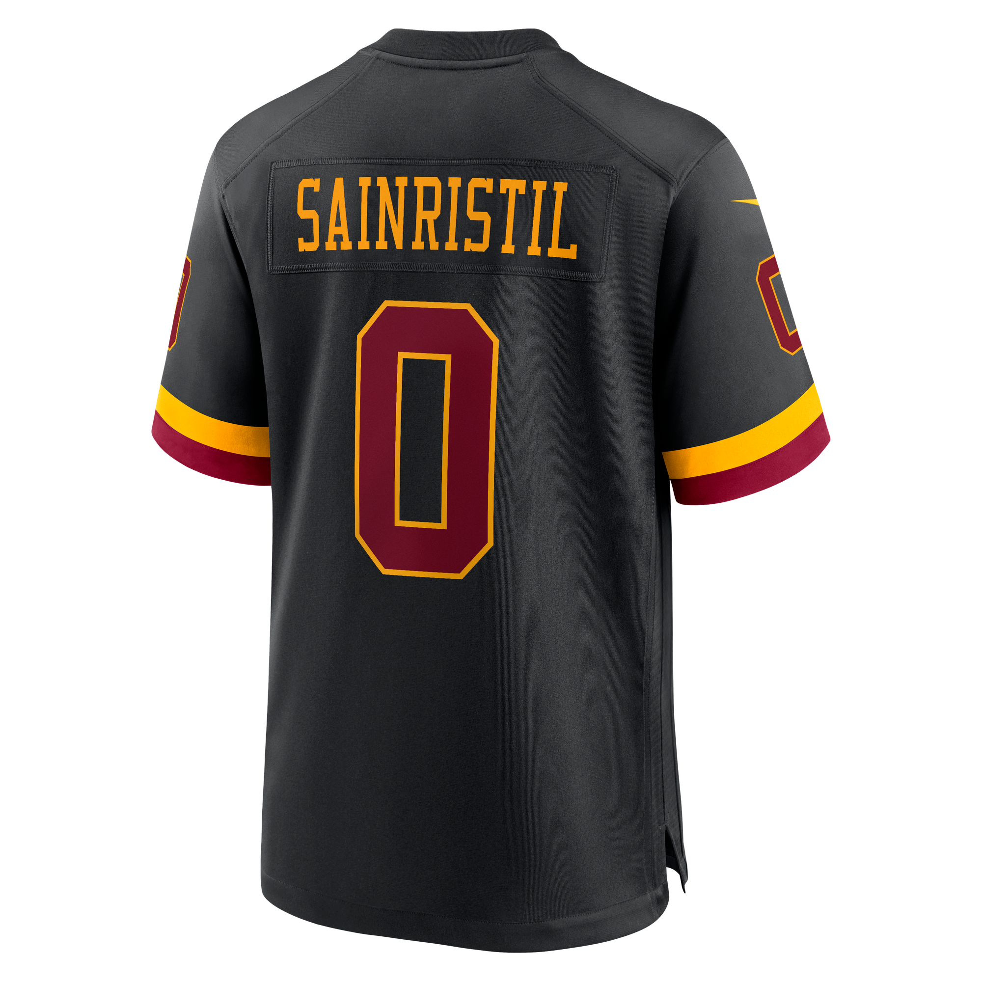 Mike Sainristil Washington Commanders Alternate Jersey Black NFL Football Fan Wear Mike Sainristil