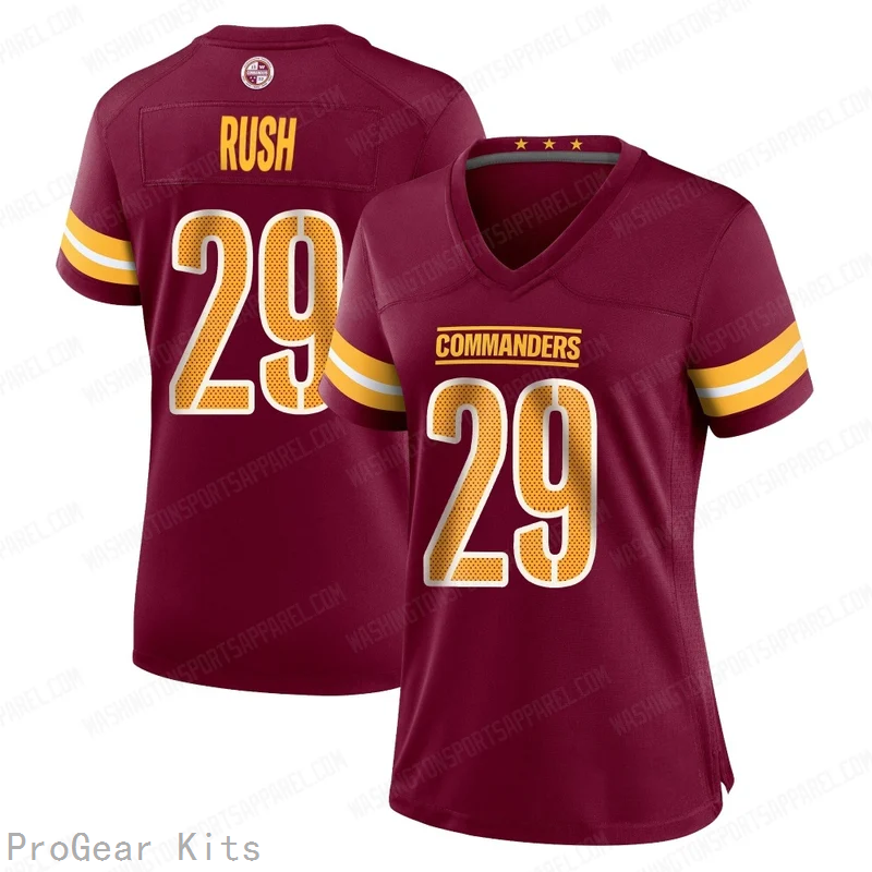 Darius Rush Washington Commanders Legend Jersey No.29 Burgundy NFL Football Fan Wear