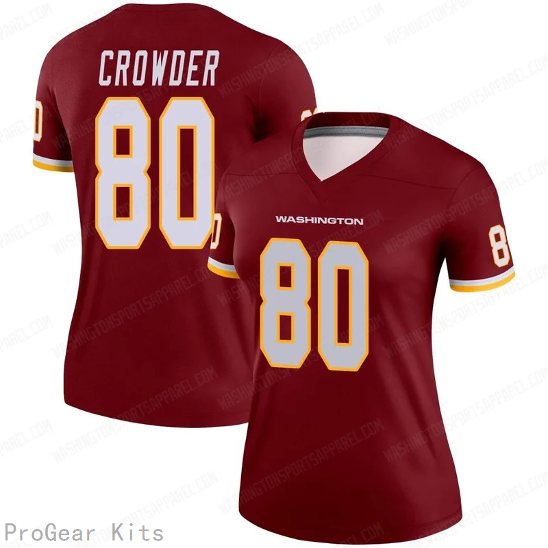 Jamison Crowder Washington Commanders Untouchable Jersey No.80 Burgundy NFL Football Fan Wear Jamison Crowder
