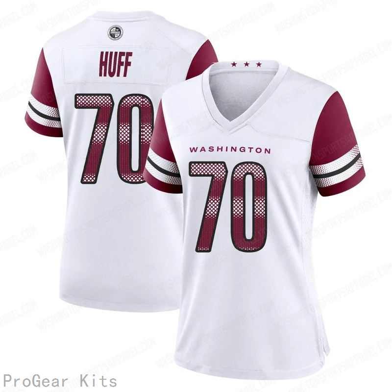 Sam Huff Washington Commanders Jersey No.70 White NFL Football Fan Wear Sam Huff
