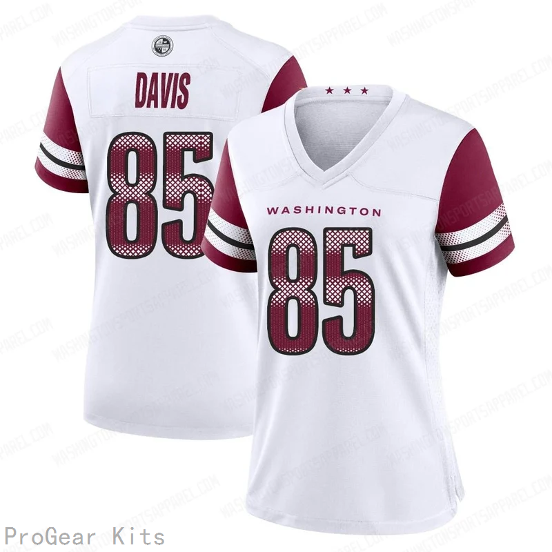 Vernon Davis Washington Commanders Jersey No.85 White NFL Football Fan Wear