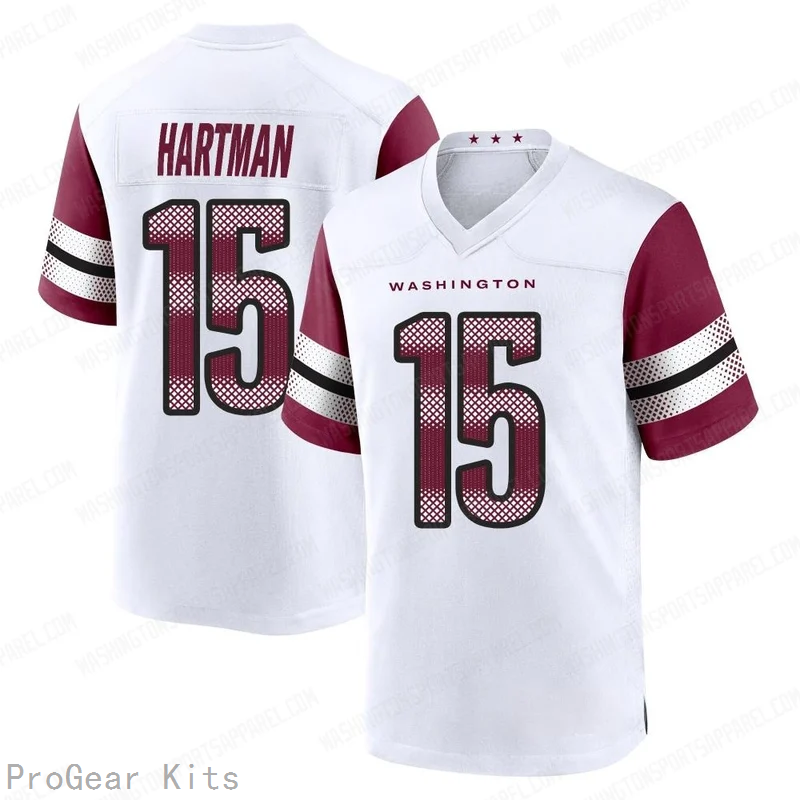 Sam Hartman Washington Commanders Jersey No.15 White NFL Football Fan Wear