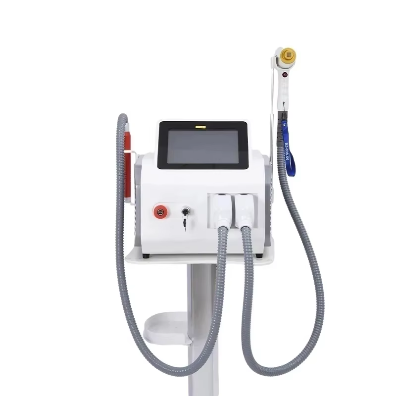 Máquina de Diodo 2 em 1 com Três Comprimentos de Onda 755nm 808nm 1064nm Picosecond Nd Yag para Rejuvenescimento da Pele e Remoção de Tatuagens