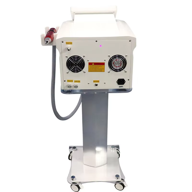 Máquina portátil de remoção de tatuagens a laser NdYag 532nm/755nm/1064nm/1320nm para remoção de pigmentos em estoque