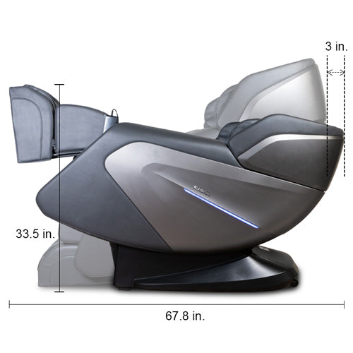Relaxonchair Jasper Dimension Reclined