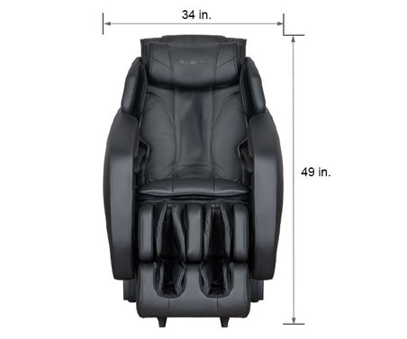 Relaxonchair MK-V Black Dimension Foot Extension