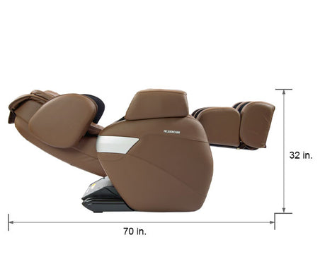 Relaxonchair MK-II Brown Dimension Reclined