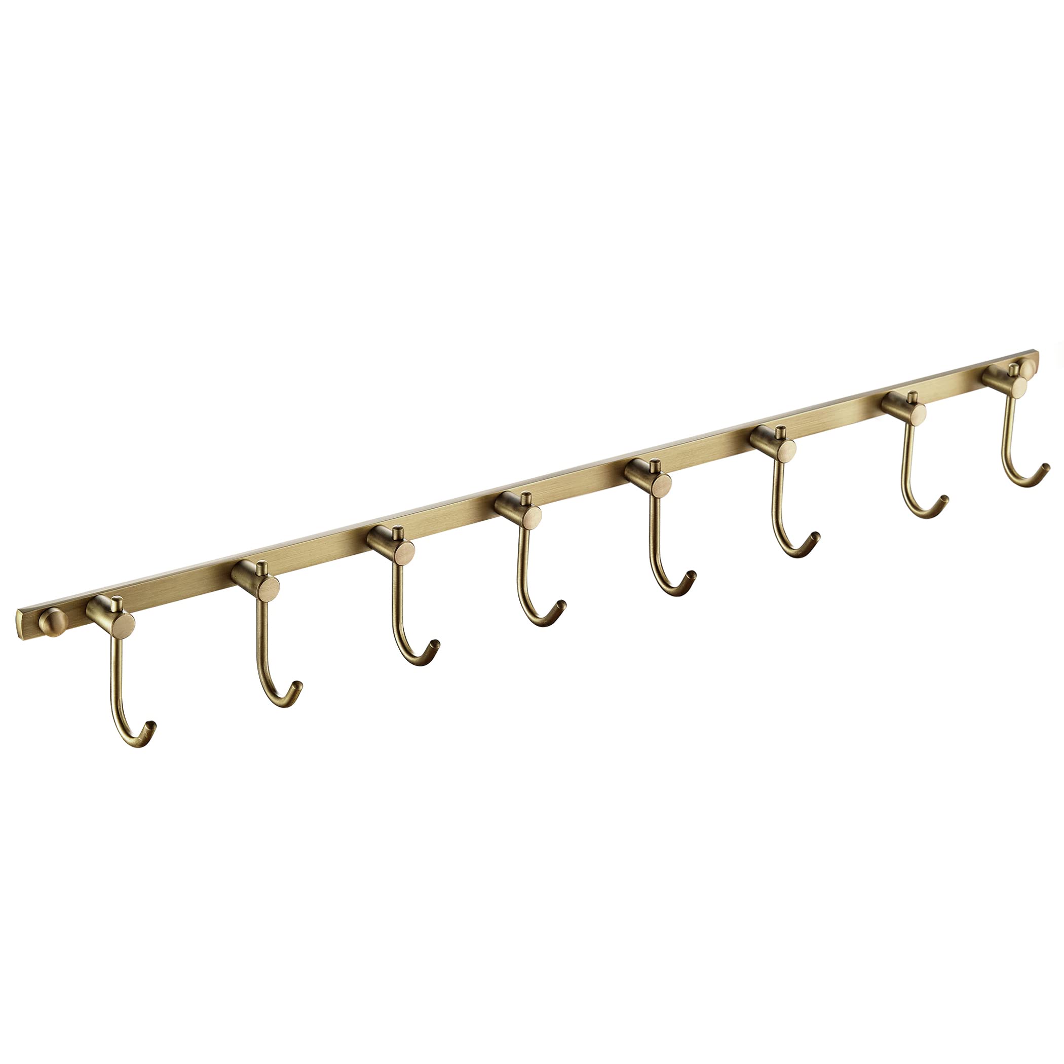 Caston Hardware Sleek Square Profile Robe Hook in Matte Black - Caston Hardware London