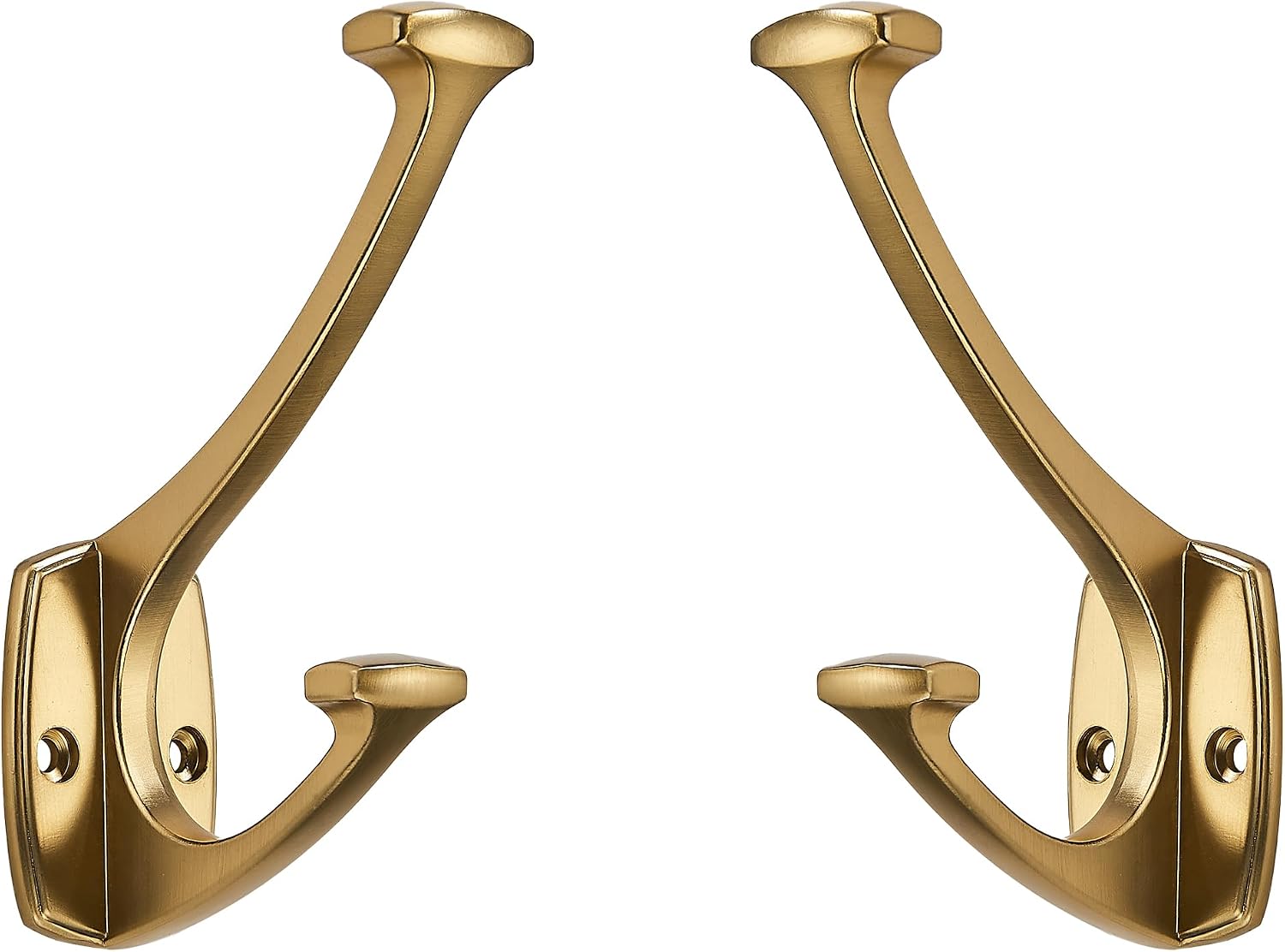 Caston Hardware Architectural Fluted Solid Brass Wall Hook - Caston Hardware London