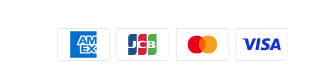 American Express, JCB, Mastercard, Visa