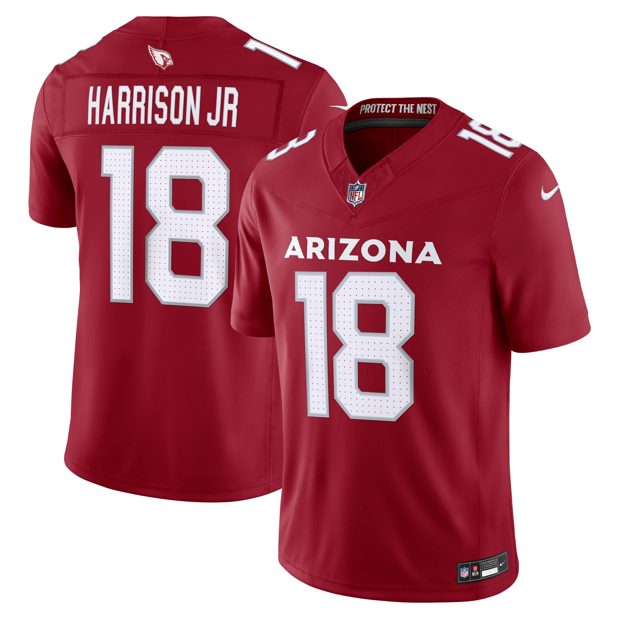 Marvin Harrison Jr. Arizona Cardinals Team Vapor F.U.S.E. Stitched Limited Jersey