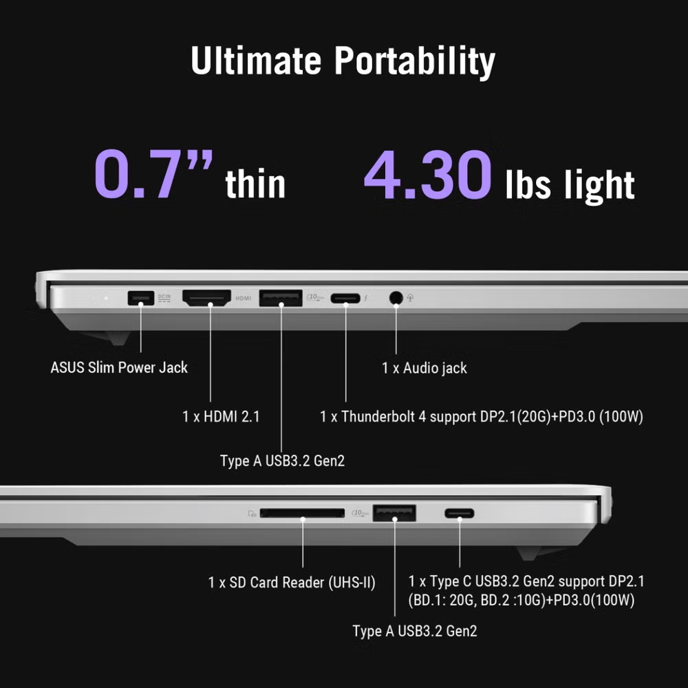 Zephyrus G16 (2026) GU606 | Gaming Laptops (3K 120Hz/0.2ms OLED)