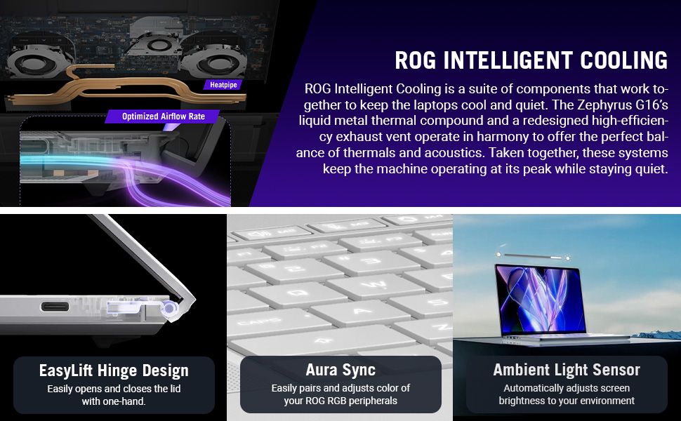 ROG Intelligent Cooling