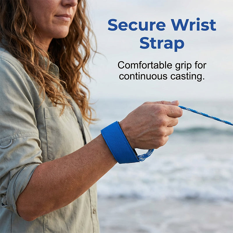 🐟Easy-Throw Cast Net – Heavy-Duty Mesh, Rapid Sinking, Versatile 🌊