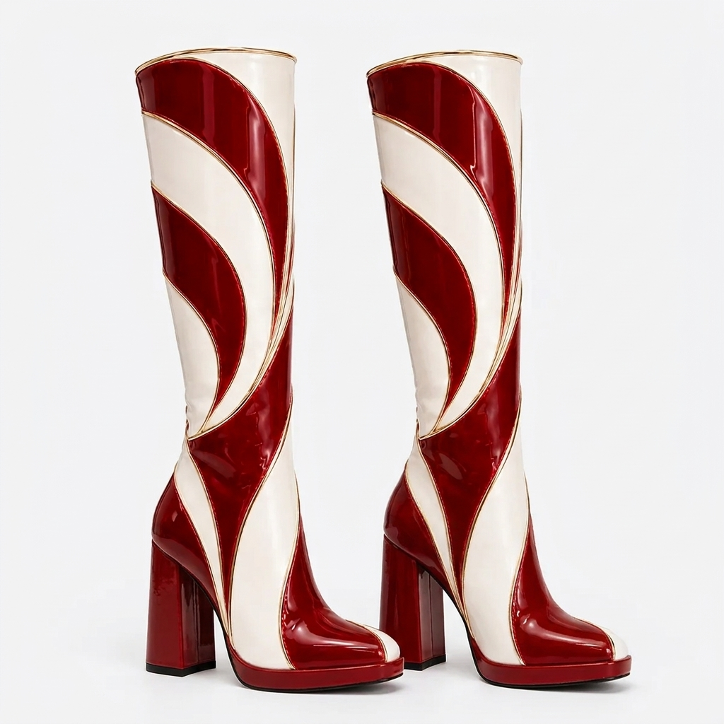 Fashionable Ballroom Light-up Boots