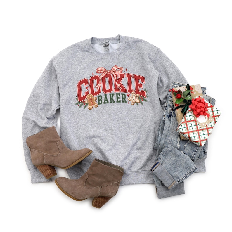 Cookie Baker Christmas Sweatshirt