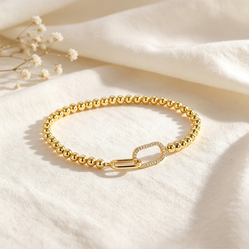Minimalist Sparkling Stretch Bracelet