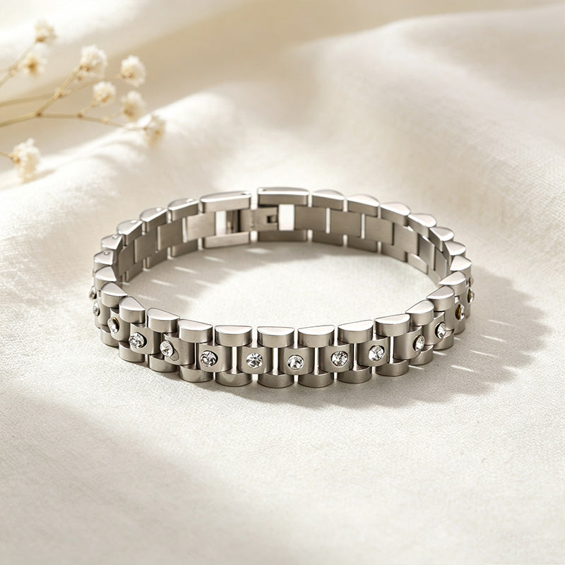 Sparkling Watch Strap Bracelet
