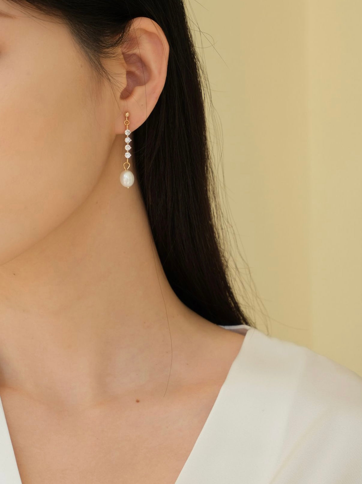Rhoda Gold-Tone Drop Earrings