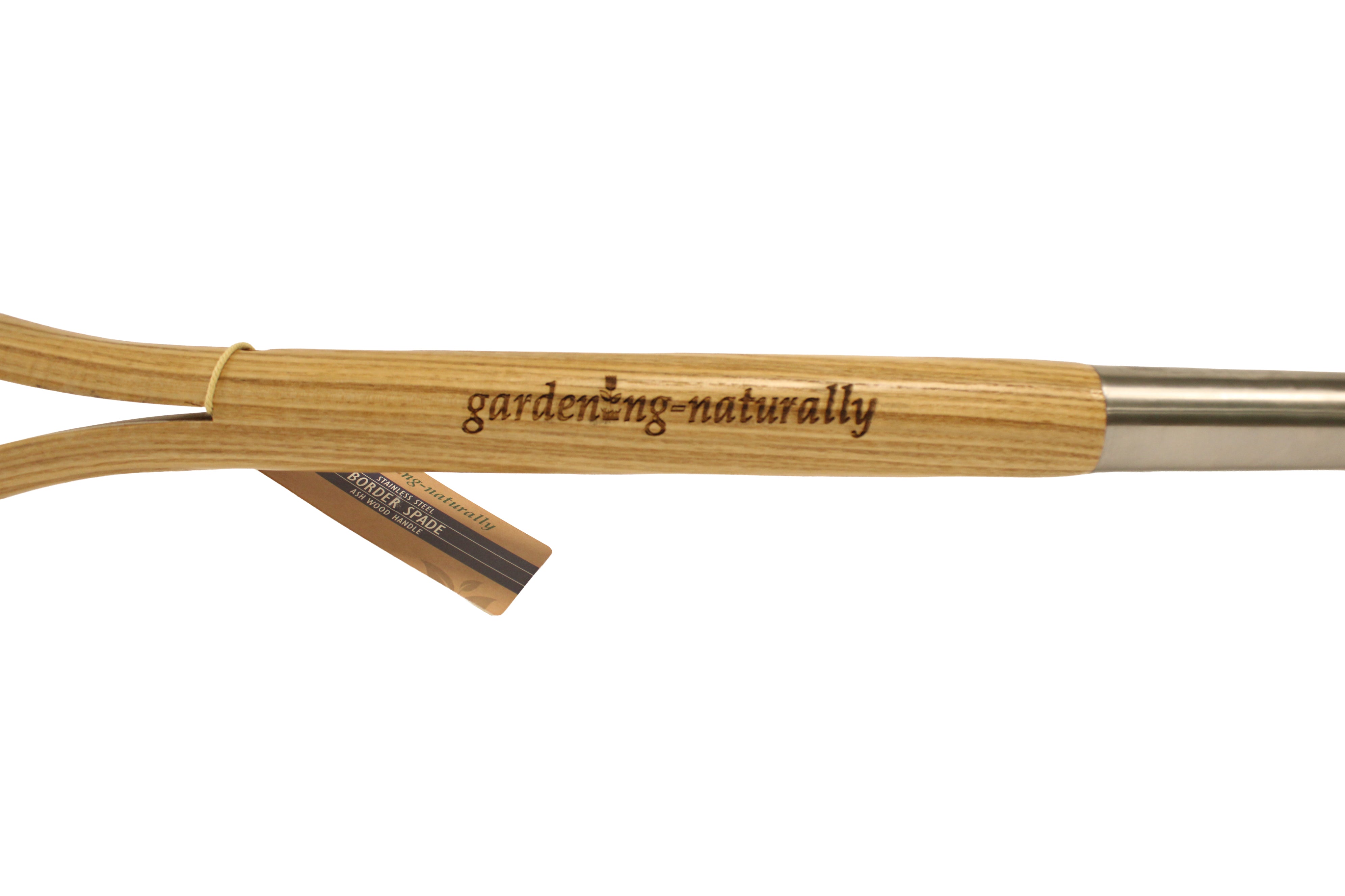 73 Dartmouth Road Border Spade - Stainless Steel with Ash Wood Handle - View 3