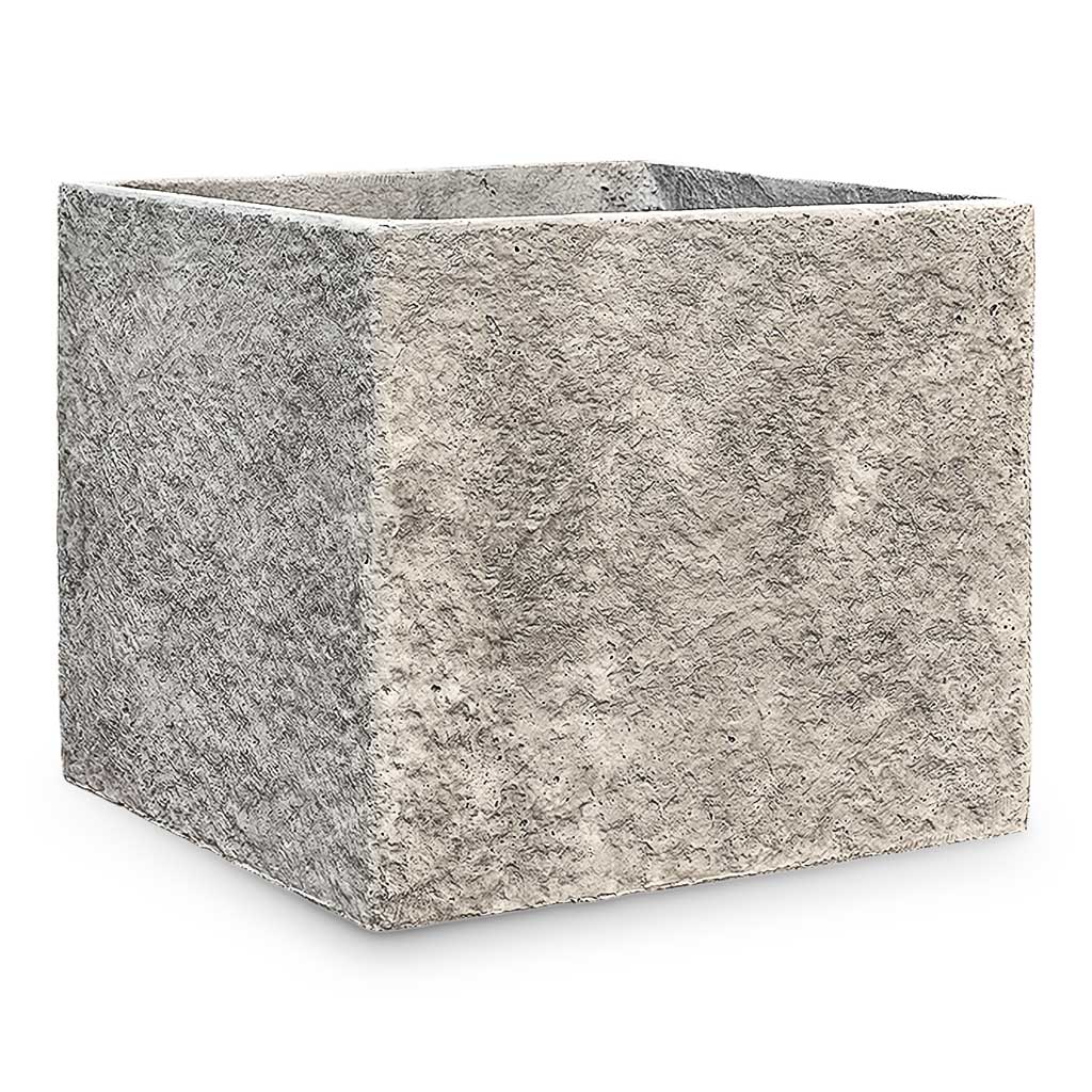 73 Dartmouth Road Coast Cube Planter - Mountain Grey - View 1