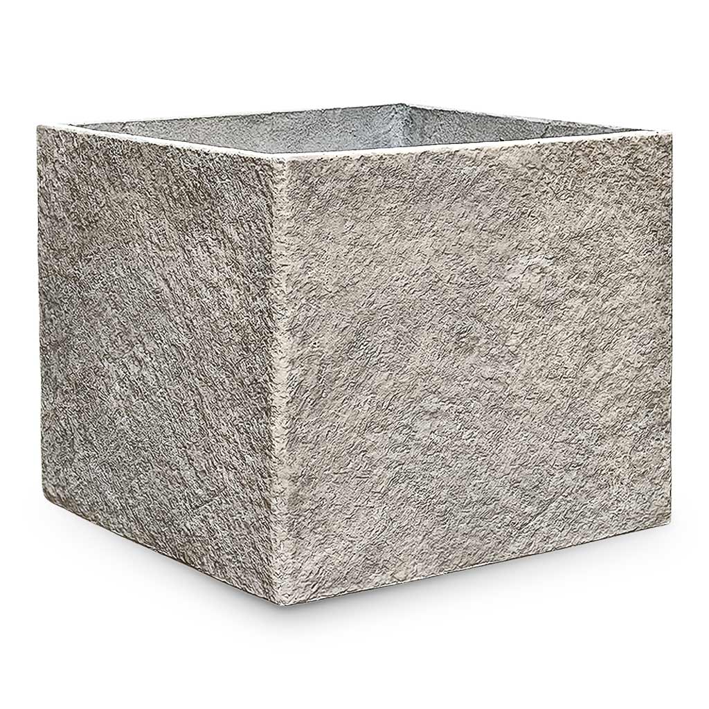 73 Dartmouth Road Coast Cube Planter - Mountain Grey - View 2