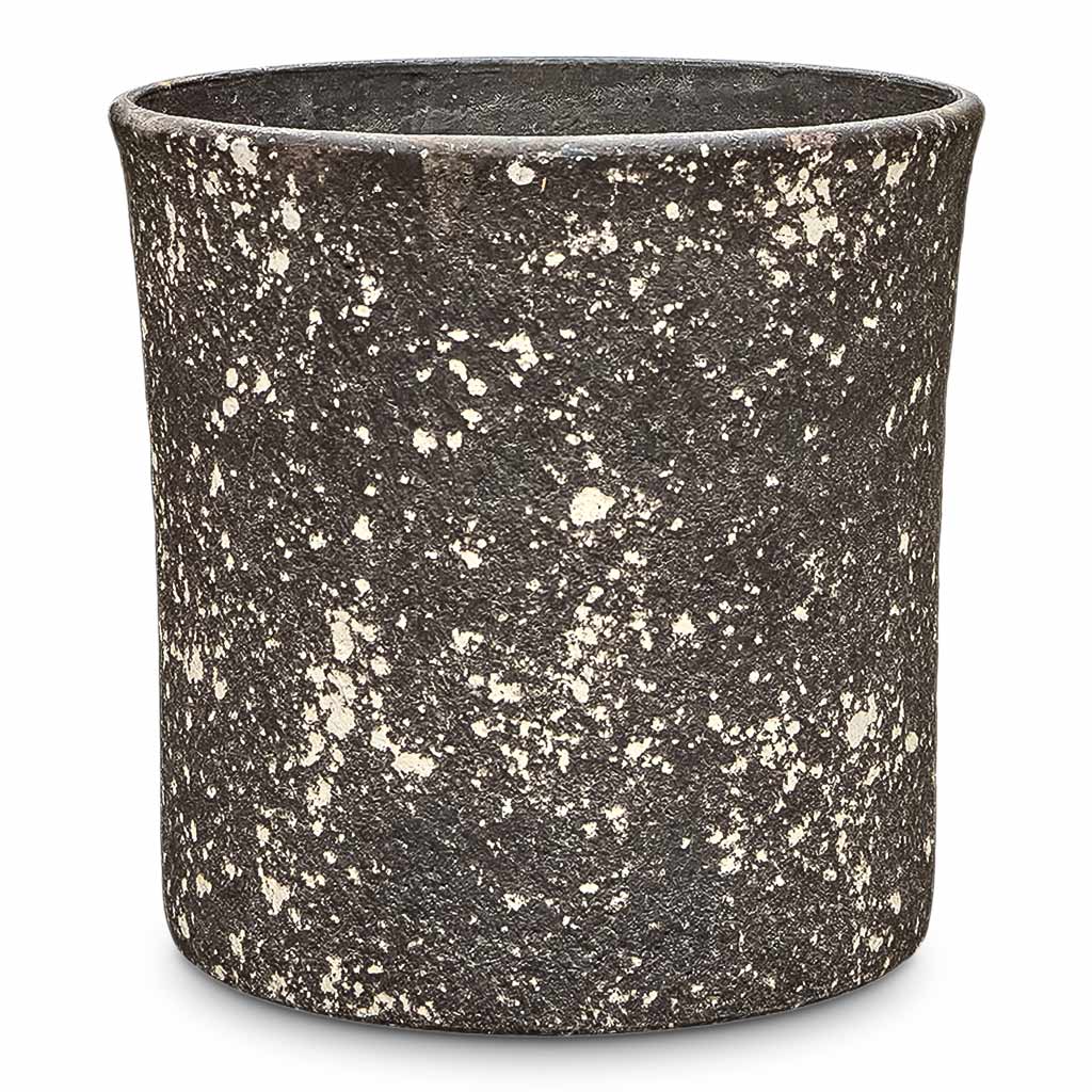 73 Dartmouth Road Sudetes Cylinder Planter - Rustic Anthracite - View 1