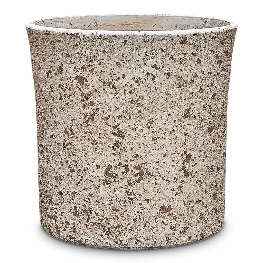 73 Dartmouth Road Sudetes Cylinder Planter - Rustic Beige - View 1