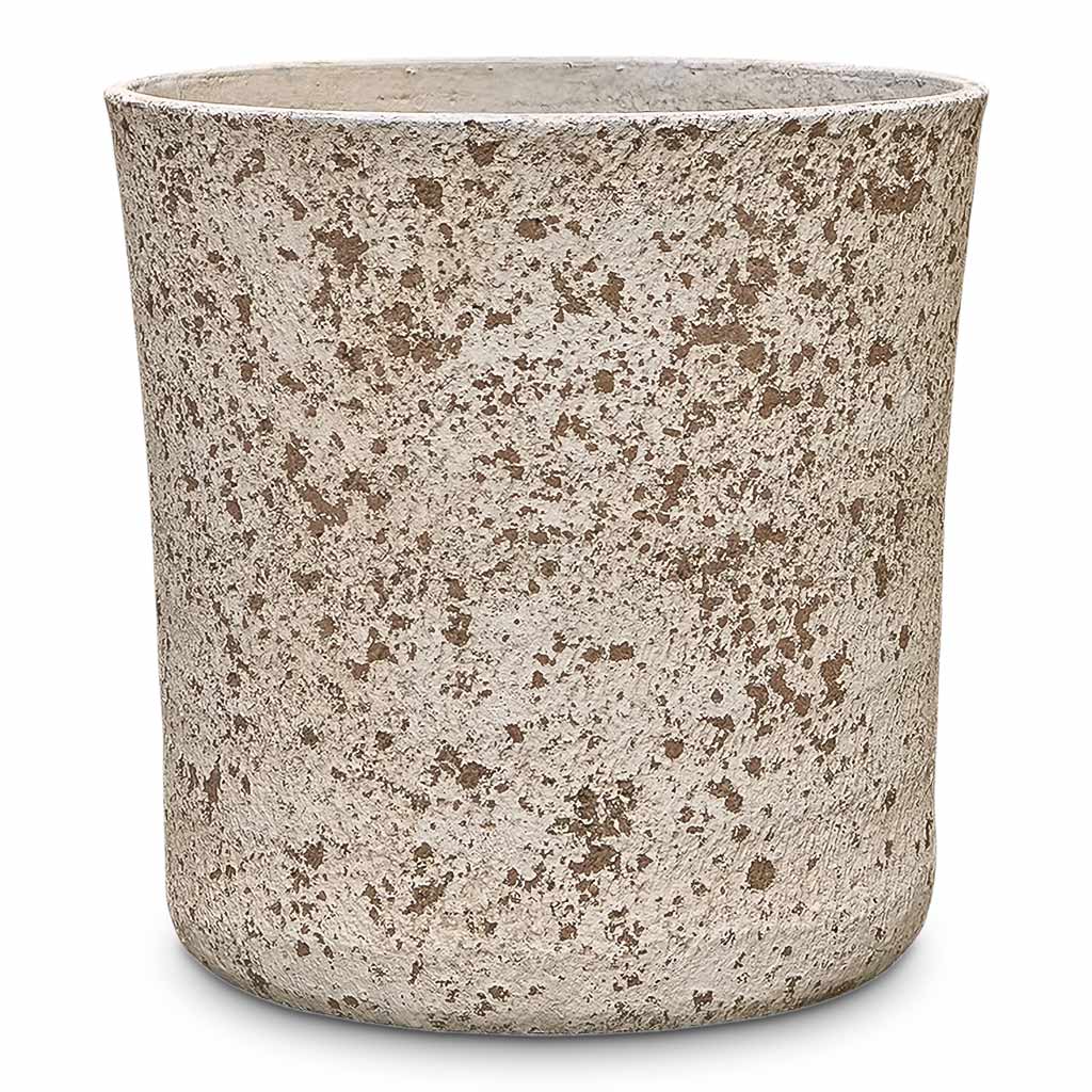 73 Dartmouth Road Sudetes Cylinder Planter - Rustic Beige - View 2