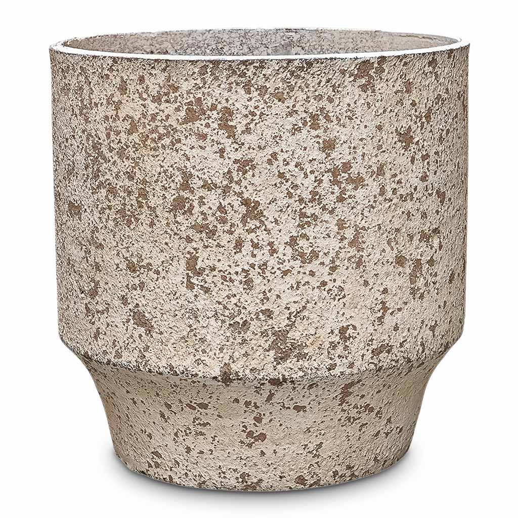 73 Dartmouth Road Sudetes Tube Planter - Rustic Beige - View 2