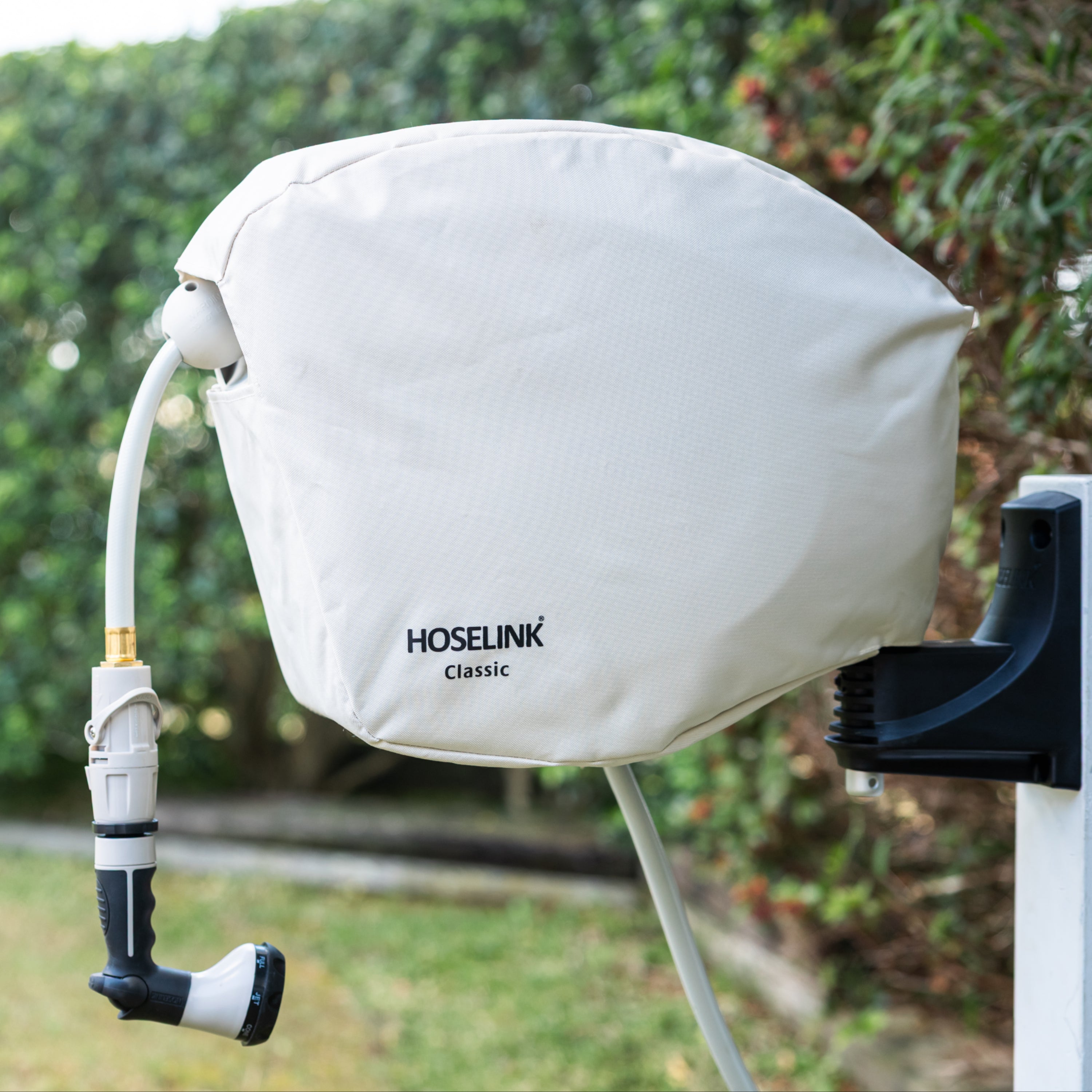 73 Dartmouth Road Hose Reel Cover | Beige  | 82ft Hi-Flow or 100ft - View 2