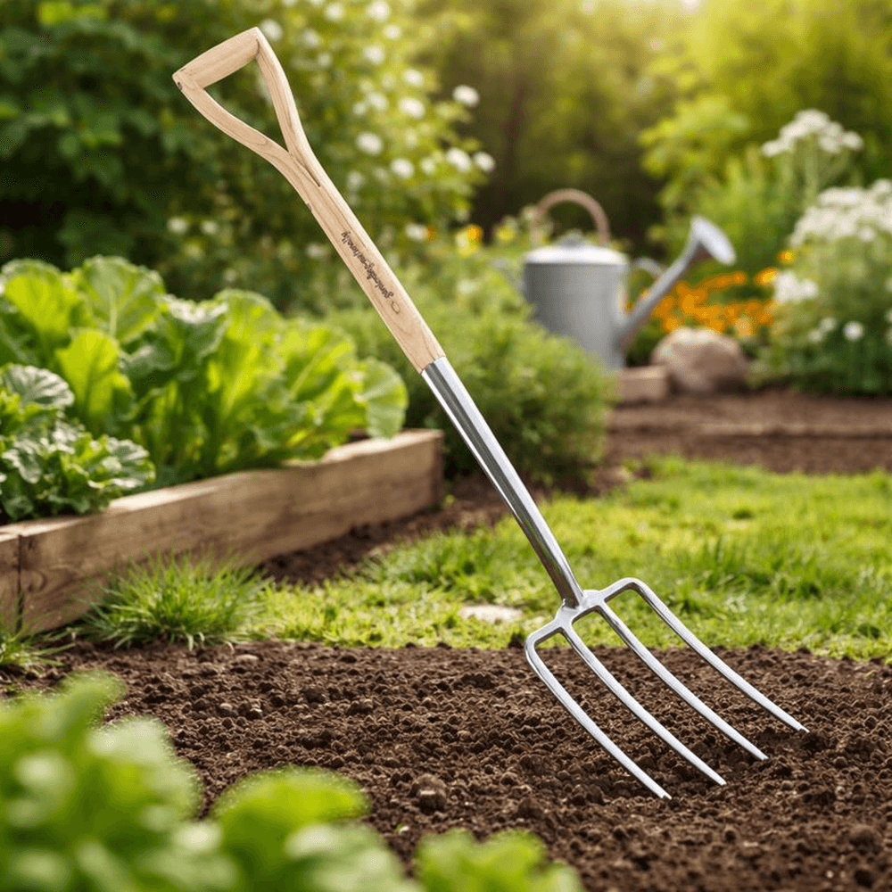 73 Dartmouth Road Stainless Steel Garden Digging Fork with D Handle - View 3