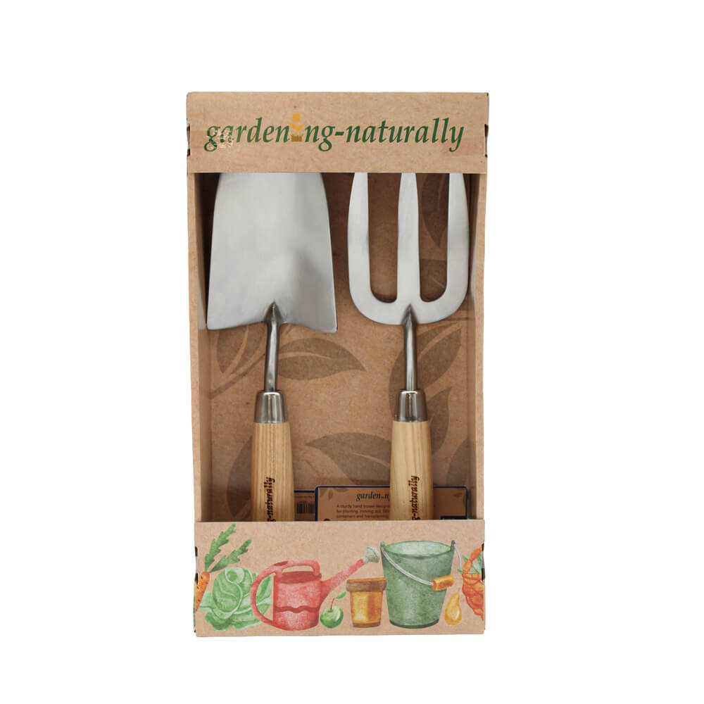 73 Dartmouth Road Stainless Steel Trowel & Weed Fork Garden Tool Set - View 2