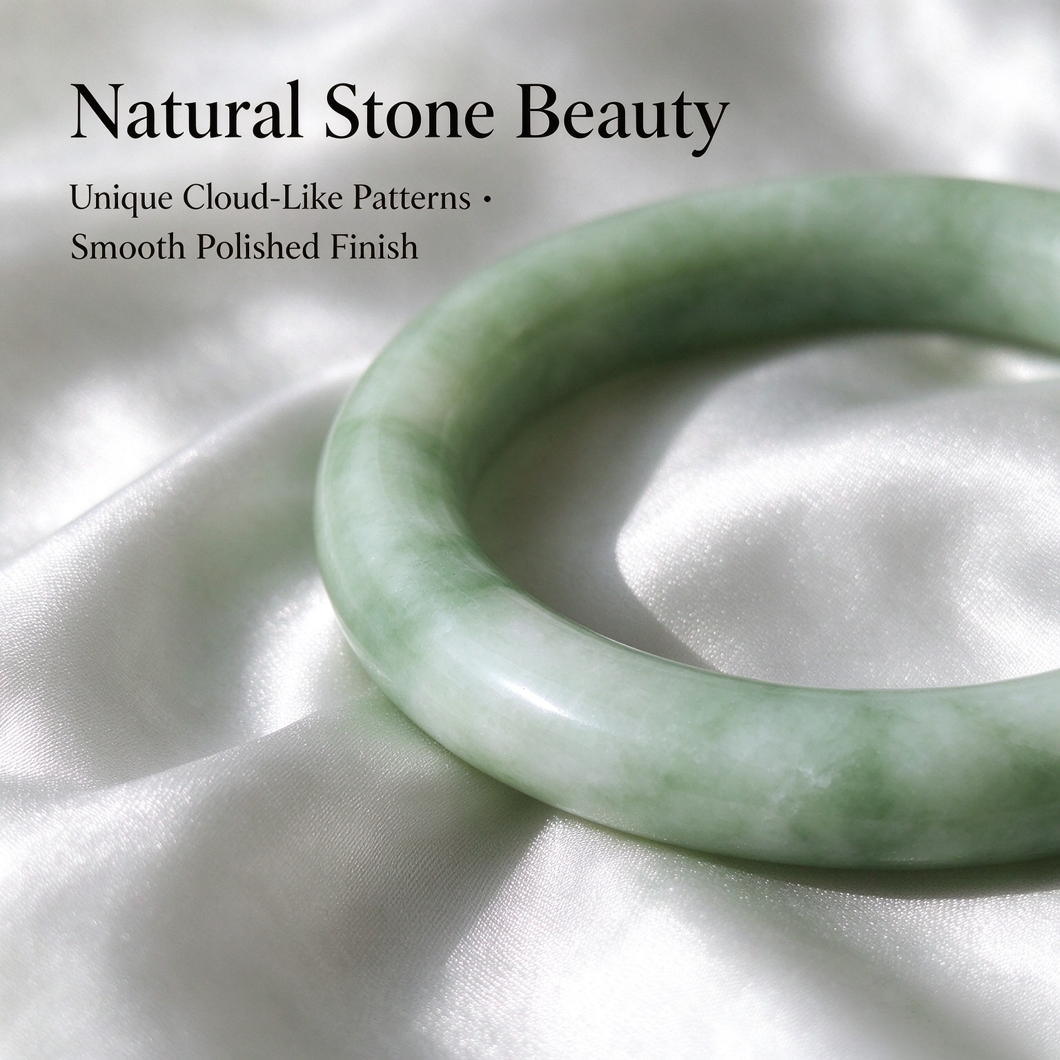 Classic Natural Jade Bangle