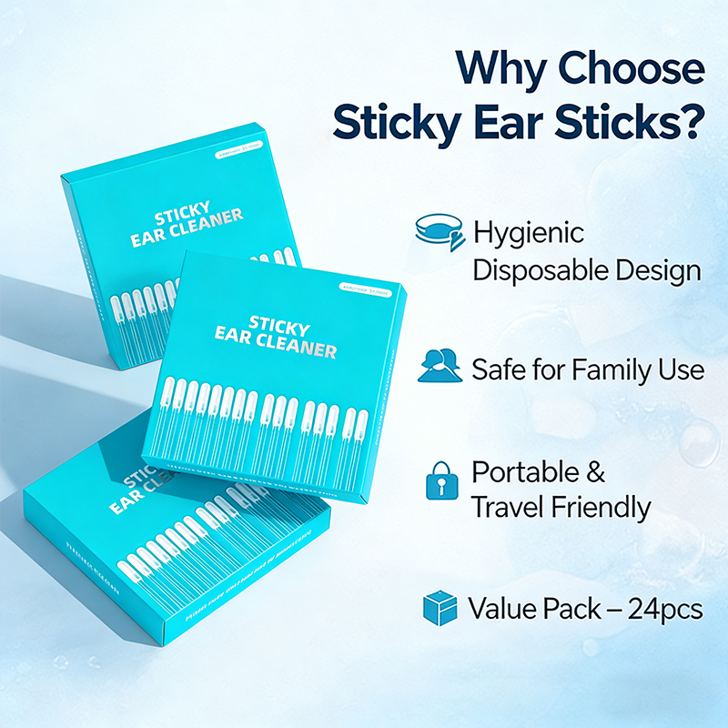 Sticky Ear Cleaning Sticks
