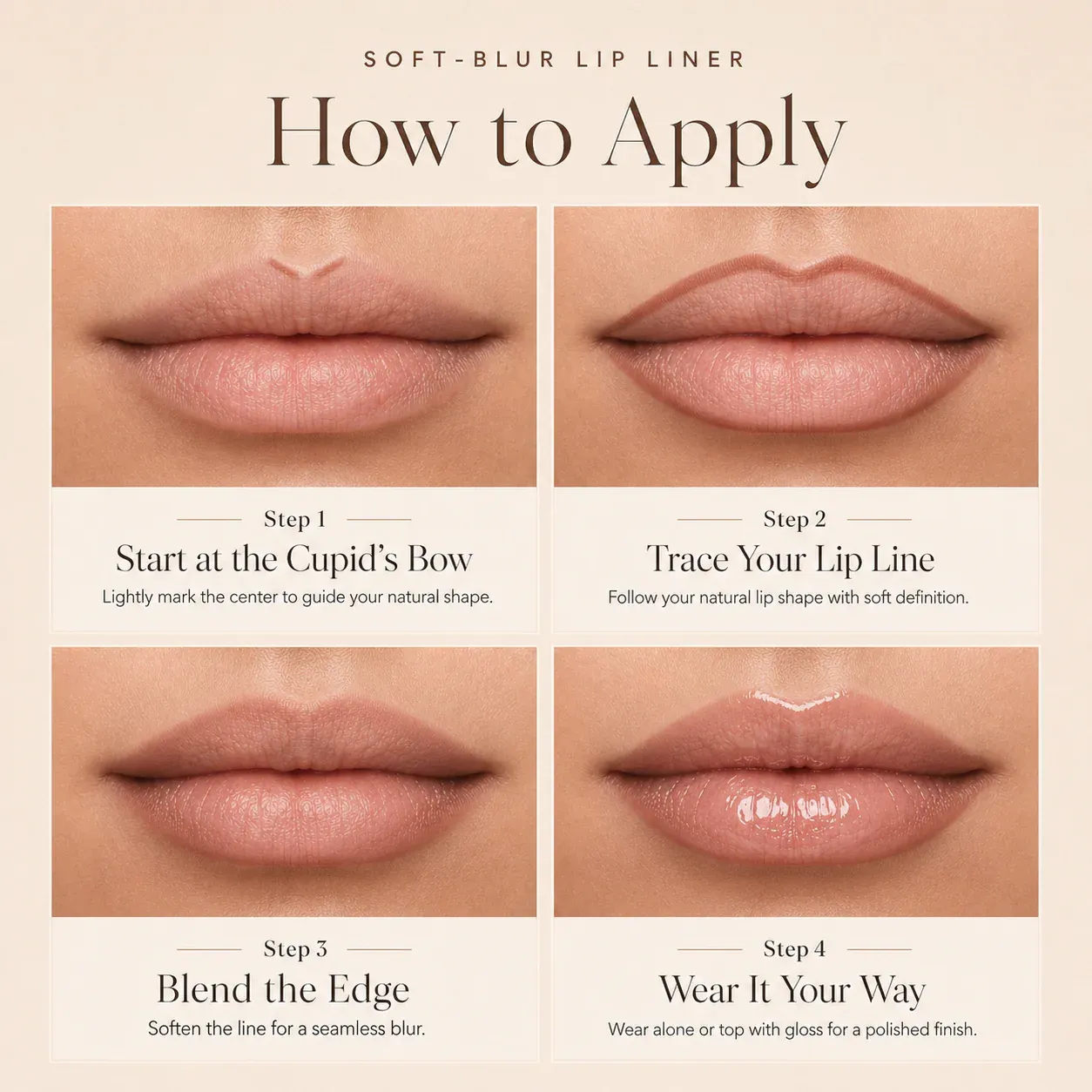 How to get soft fuller-looking lips with Histone Glide Lip Liner How to get soft fuller-looking lips with Histone Glide Lip Liner