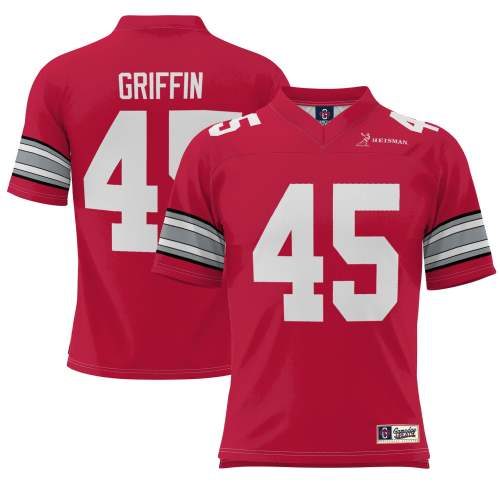Archie Griffin Ohio State Buckeyes Scarlet Heisman Football Jersey - Unisex