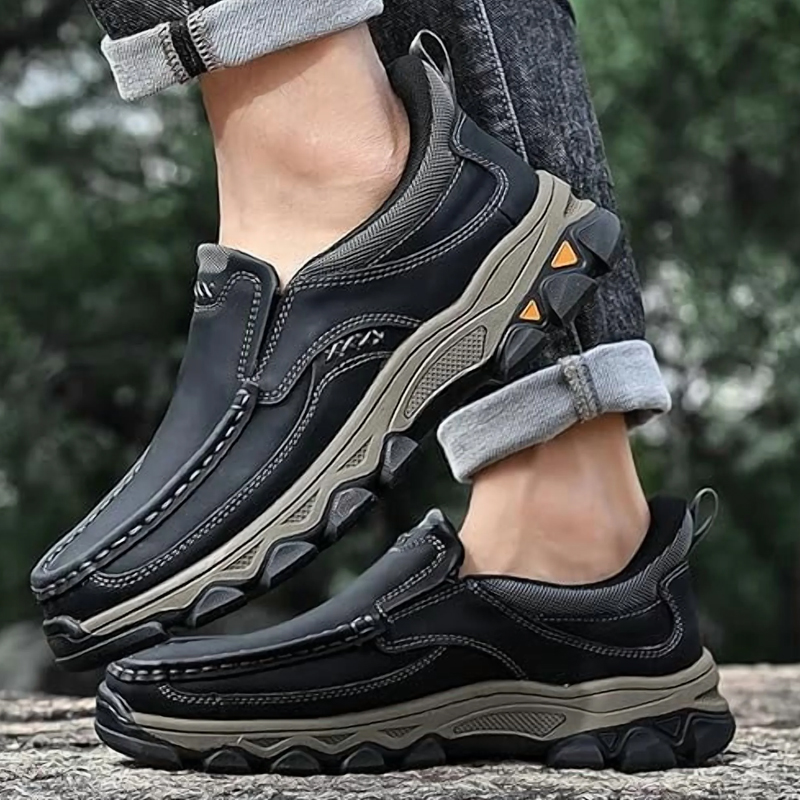 ⏰ Letzter Tag! 50 % Rabatt 🔥 orthopädische Herren-Wanderstiefel aus Rindsleder