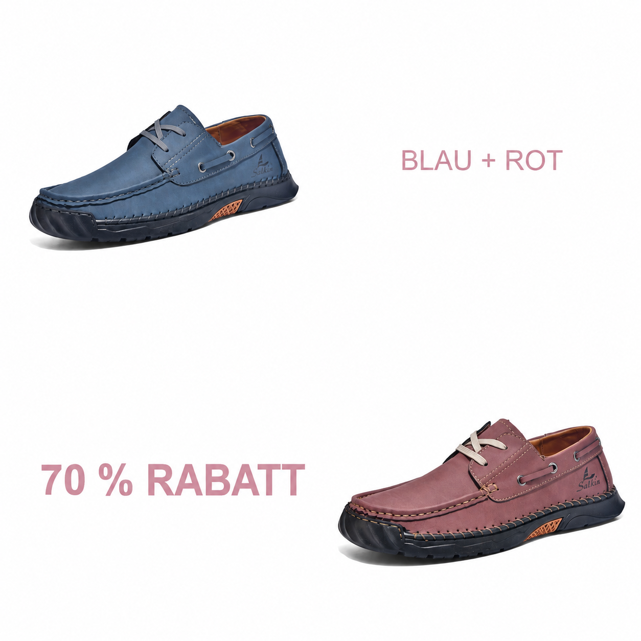Blau + Rot | 70 % RABATT