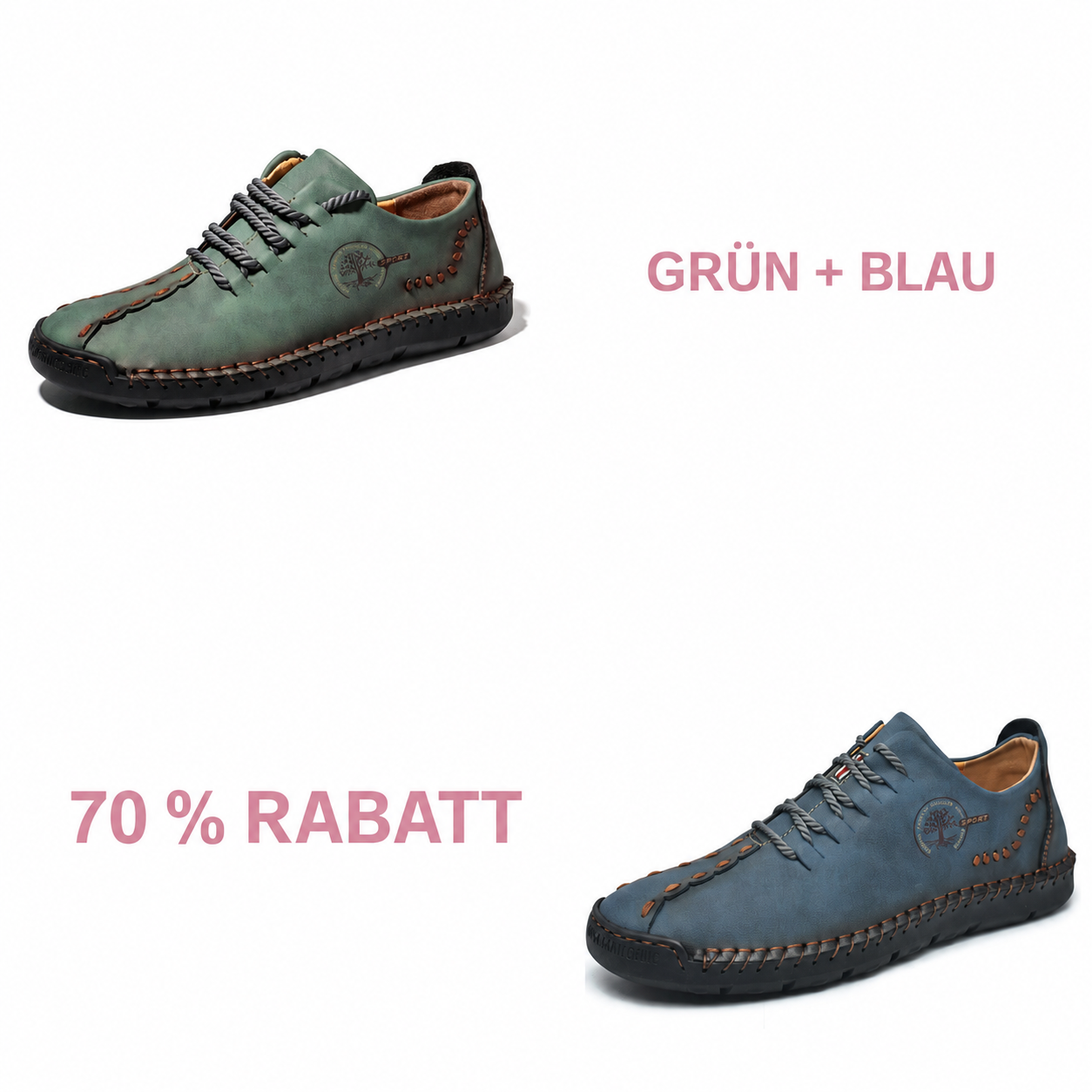 Grün + Blau | 70 % RABATT