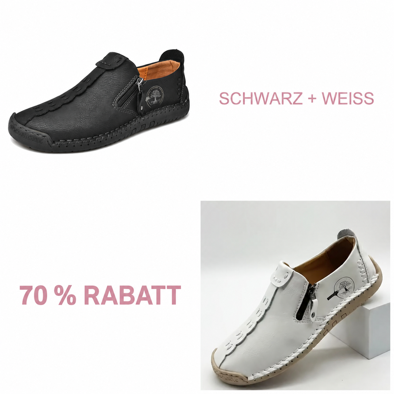 Schwarz + Weiß | 70 % RABATT