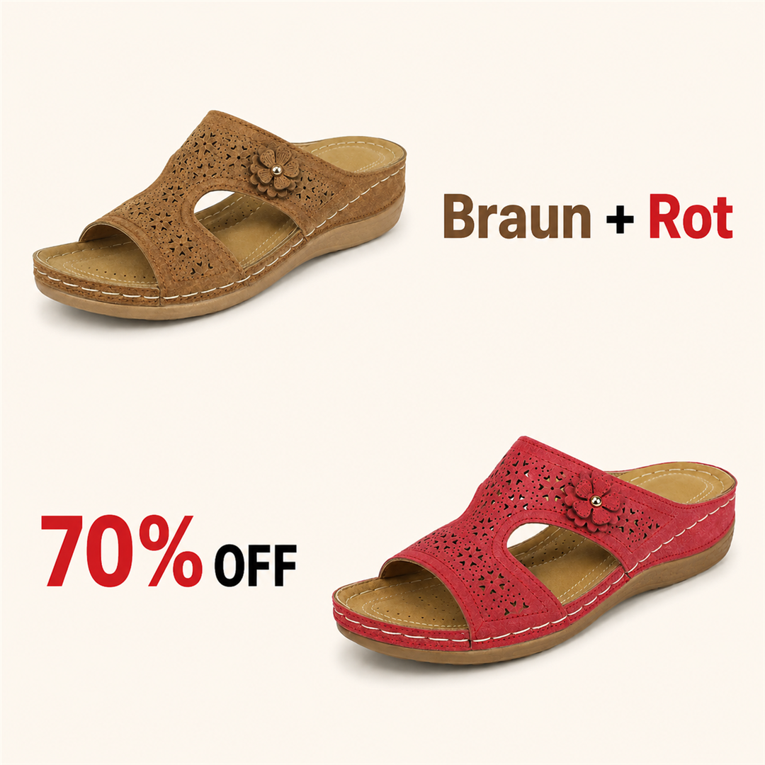 Braun + Rot