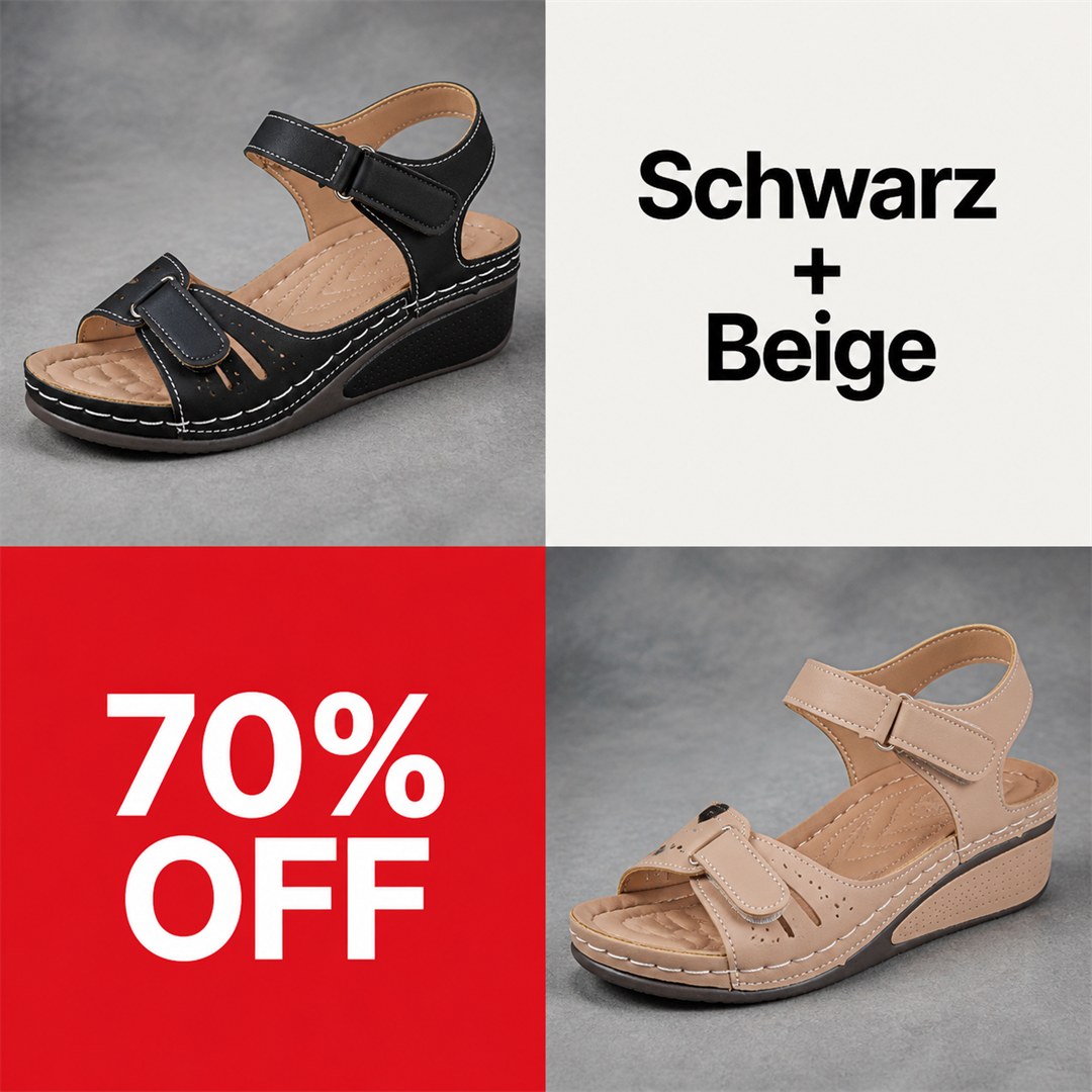 Schwarz + Beige