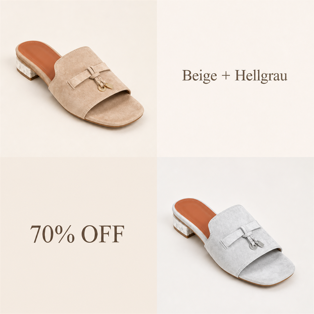 Beige + Hellgrau