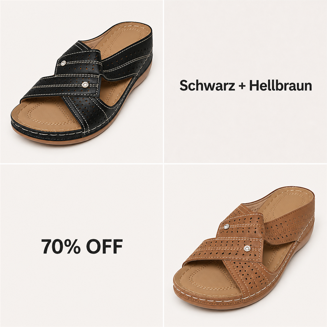 Schwarz + Hellbraun