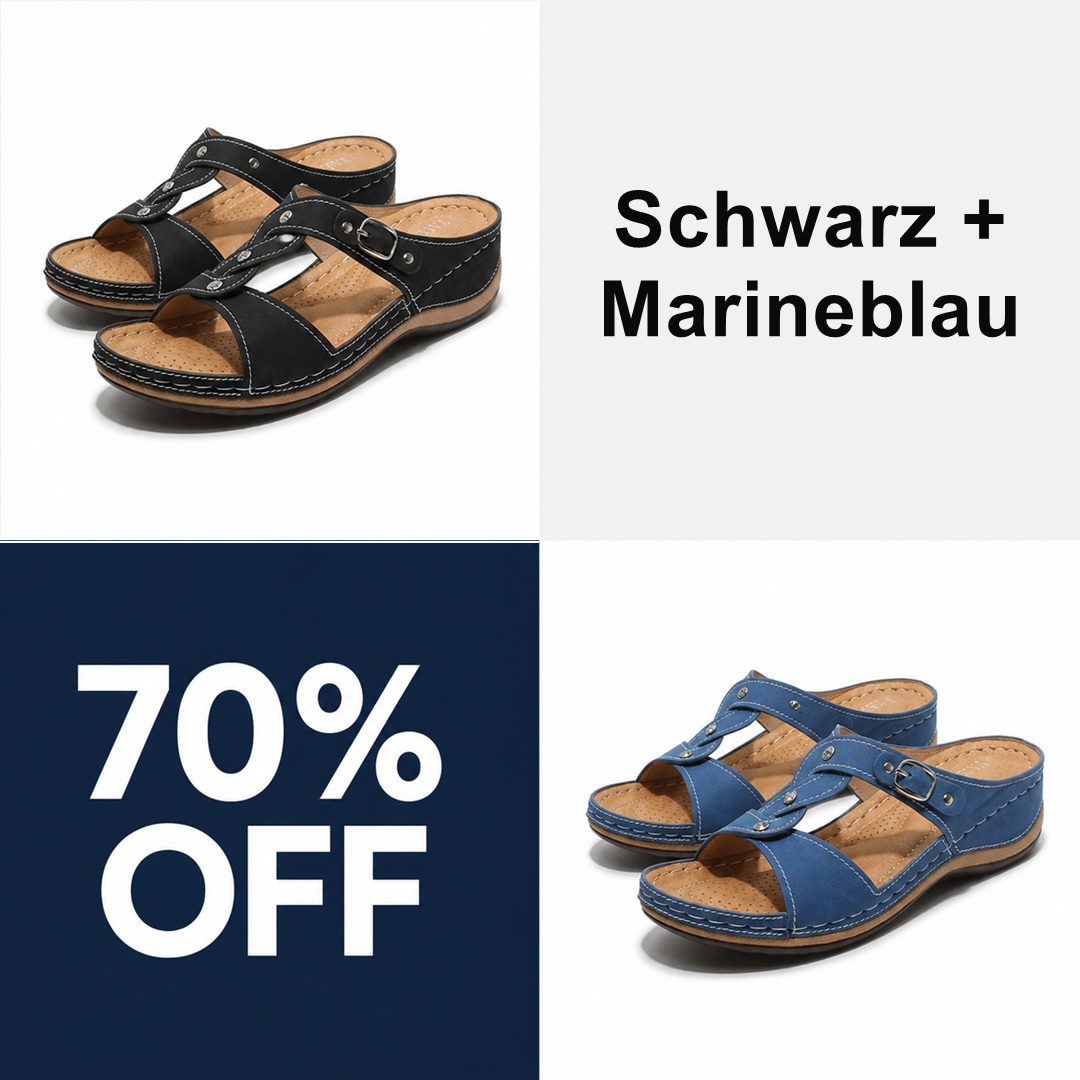 Schwarz + Marineblau