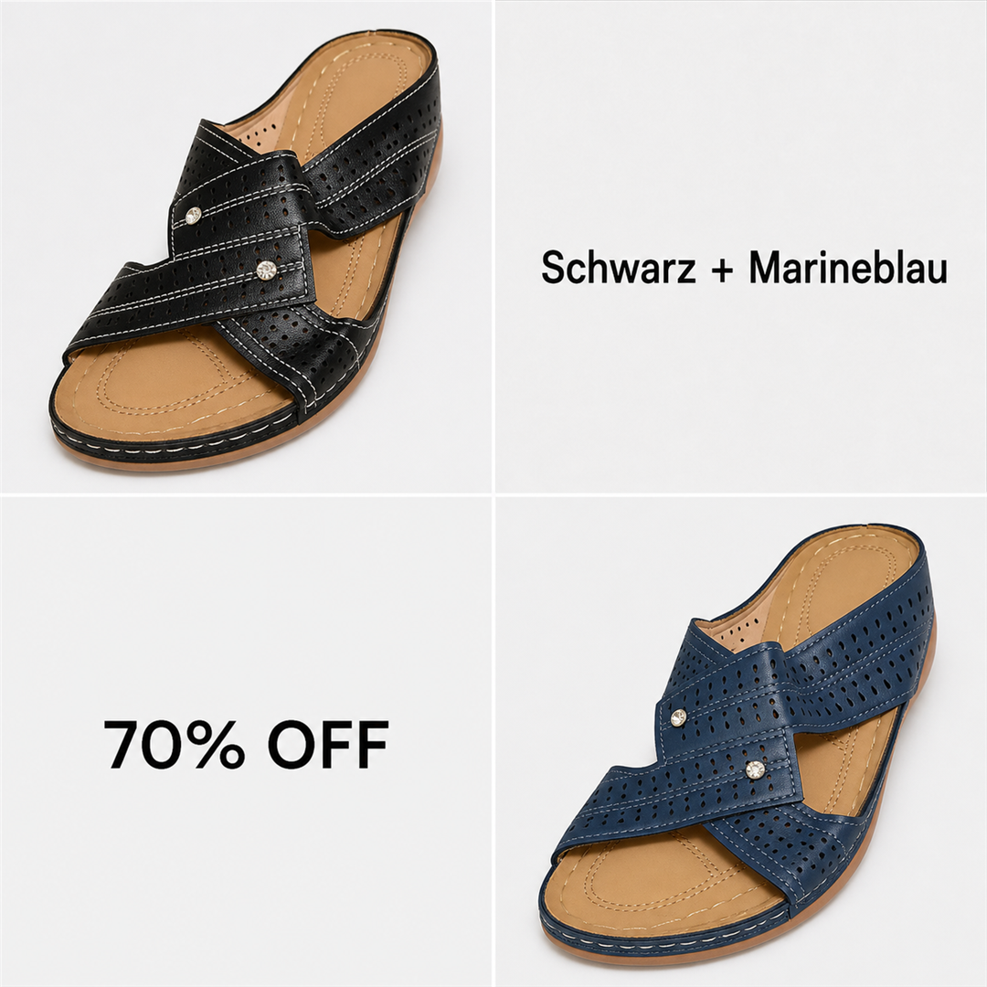 Schwarz + Marineblau