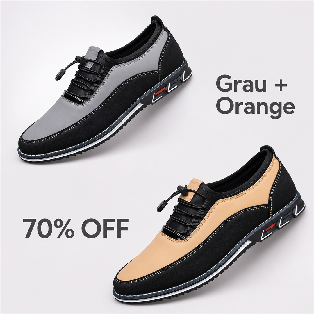 Grau + Orange