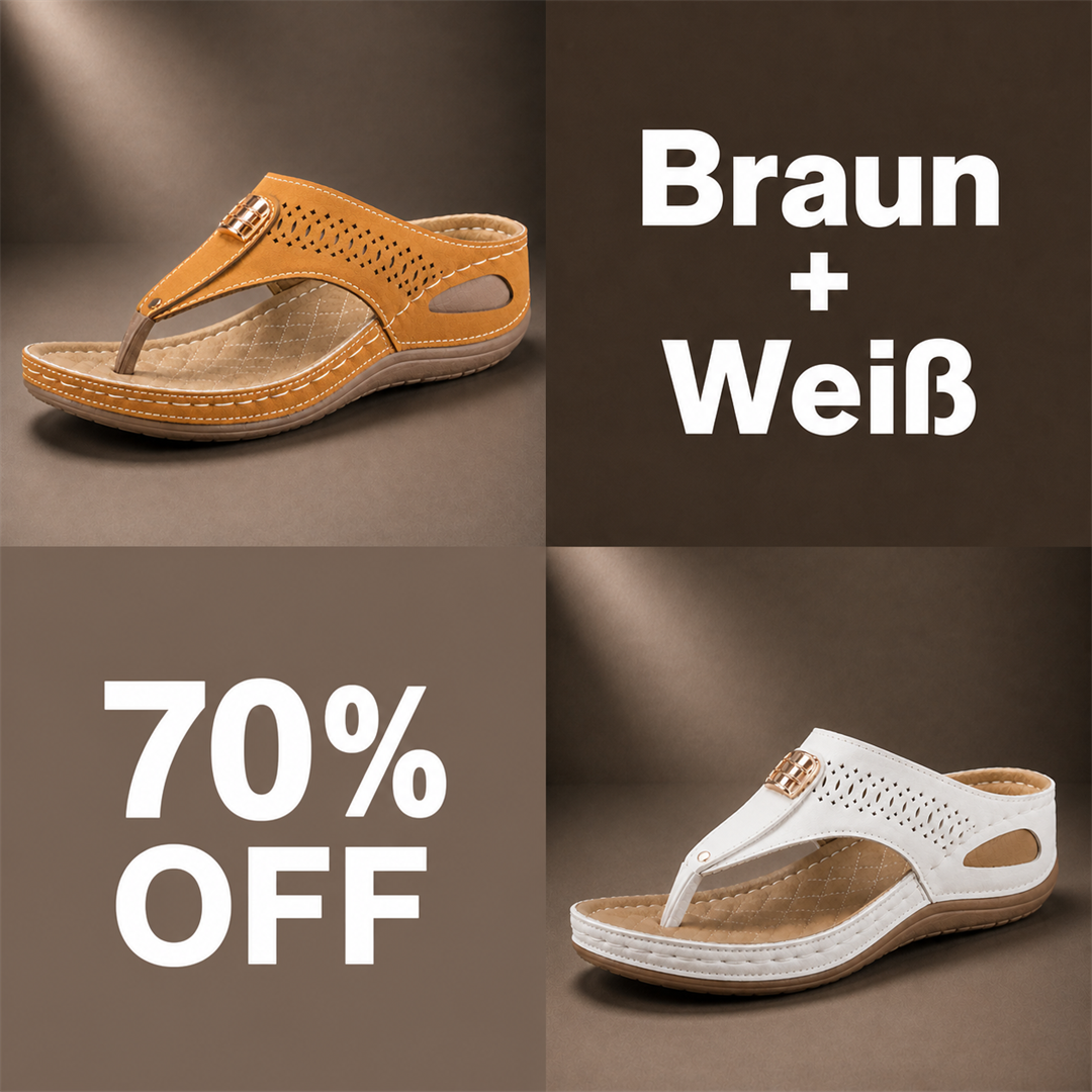 Braun + Weiß